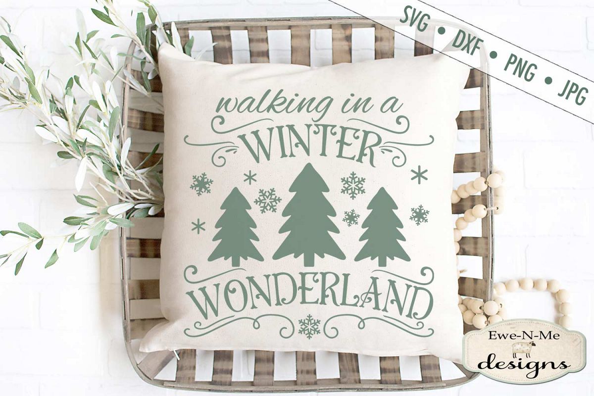 Winter Wonderland - Christmas - Snowflake - Winter - SVG example image 1