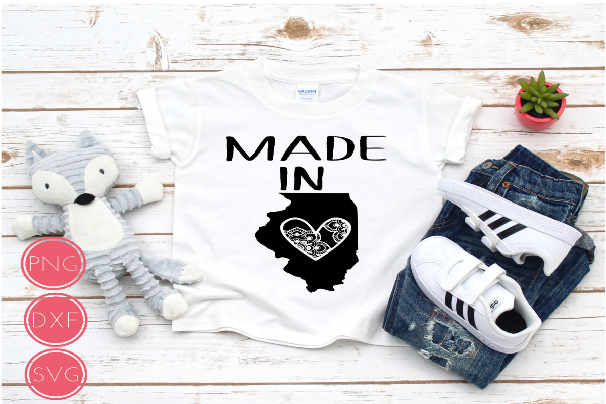 Made in Illinois SVG example image 1