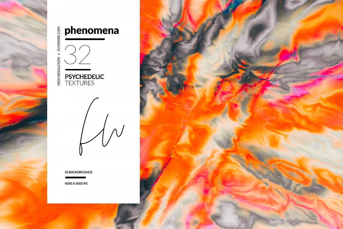 Phenomena - 32 Psychedelic Textures example image 1