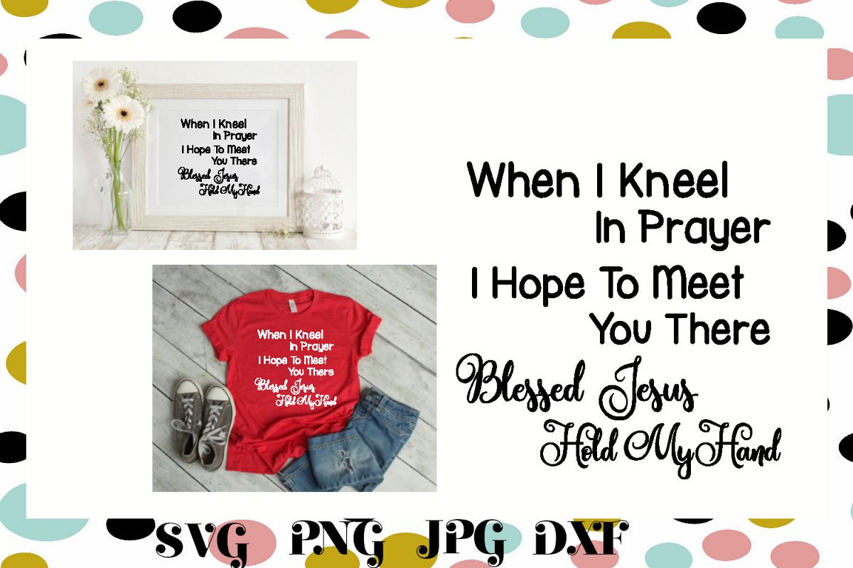 Jesus Hold My Hand example image 1