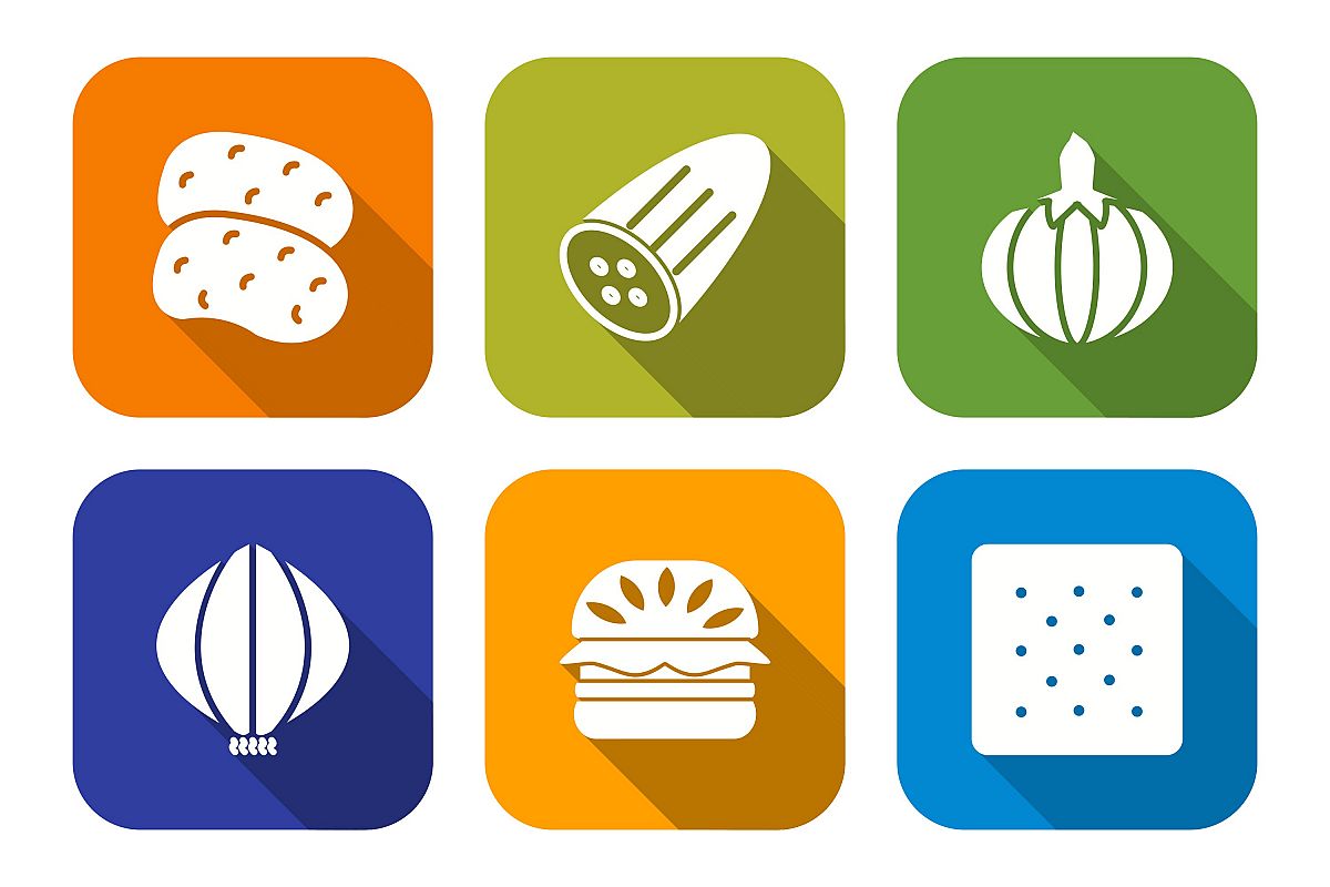 Set Of Food Icons example image 1