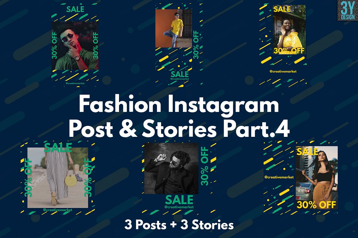 Fashion Instagram Posts & Stories example image 1
