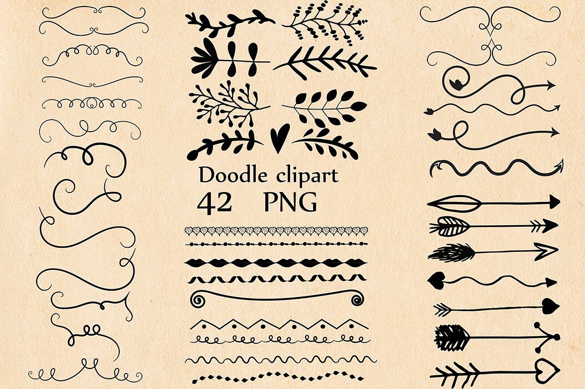 Doodle clipart example image 1