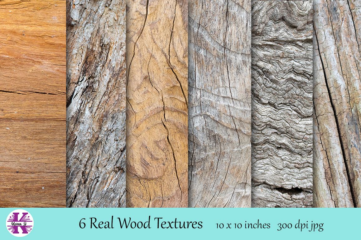 Real Wood Texture Bundle example image 1