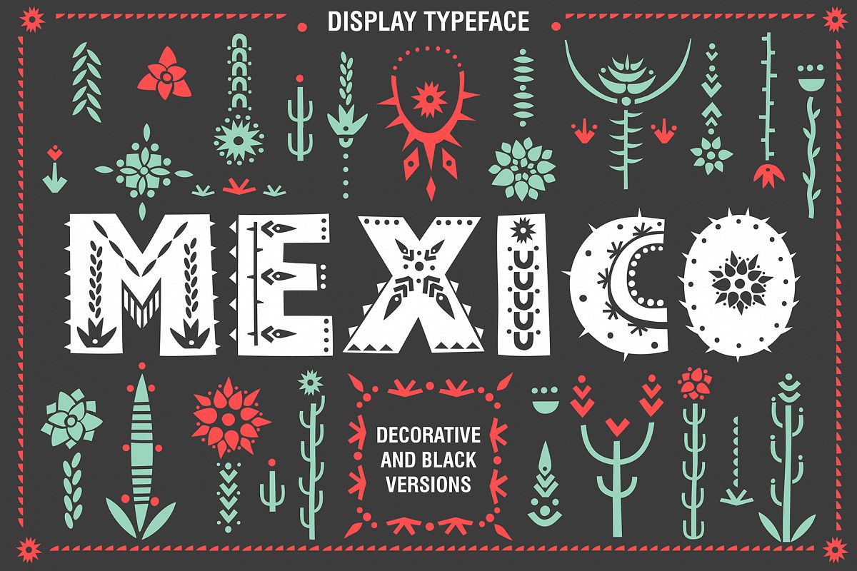 Mexico - Font Family example image 1