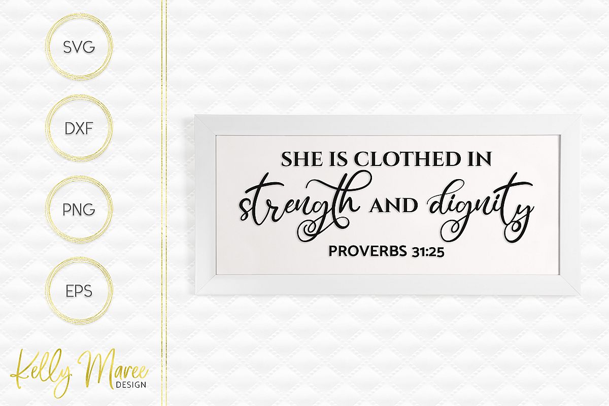 Amavo Exclusive Proverbs 31 25 Printable