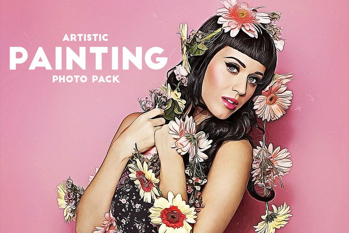 Artistic Painting Photo Pack example image 1