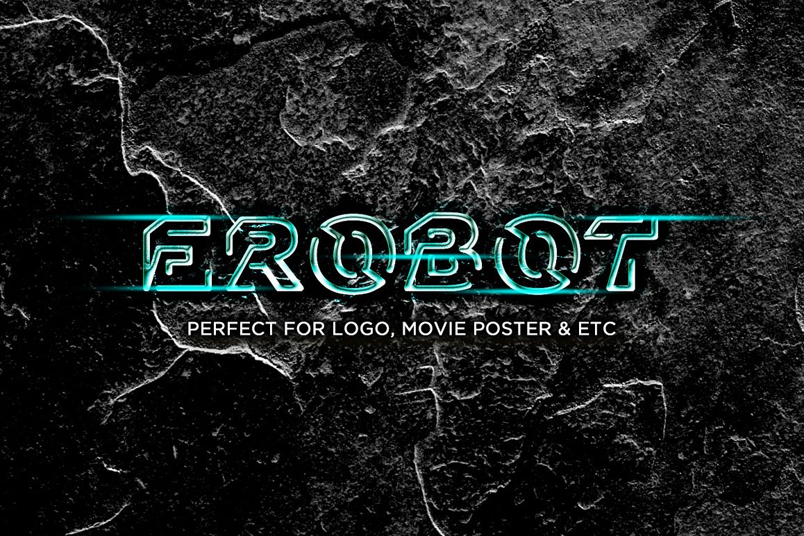 EROBOT Typeface example image 1