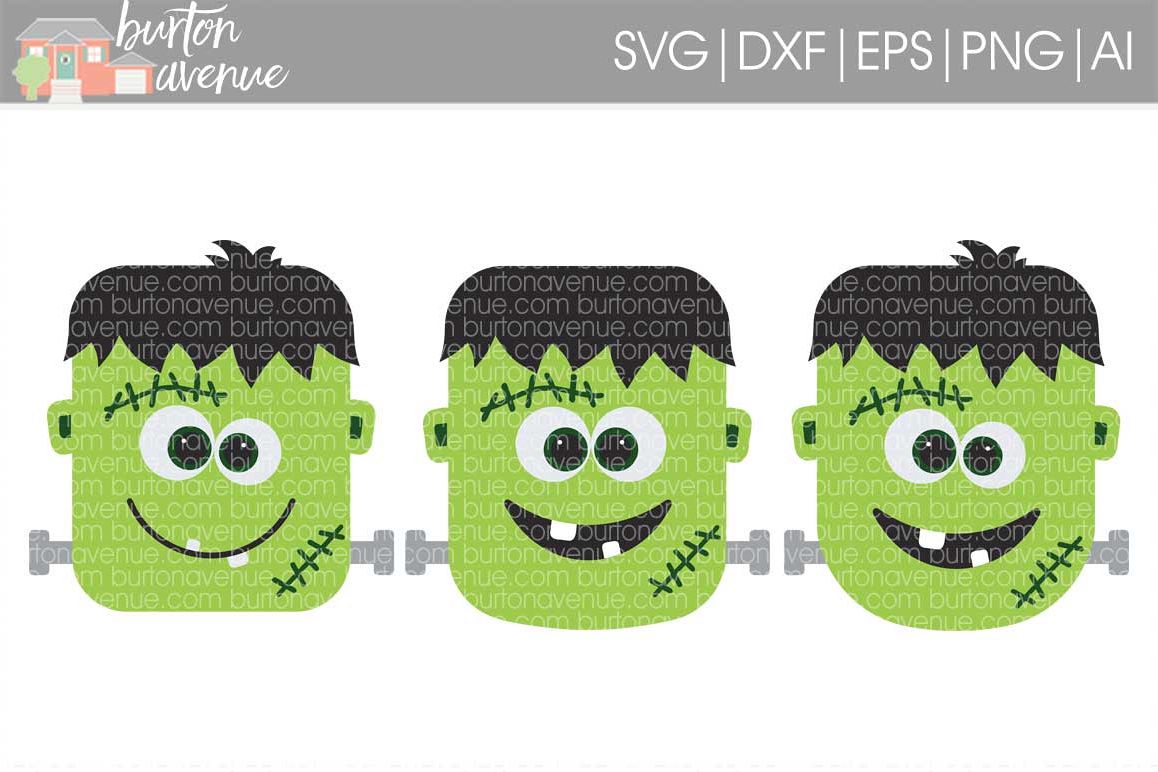 Frankenstein cut File - Halloween SVG DXF EPS AI PNG