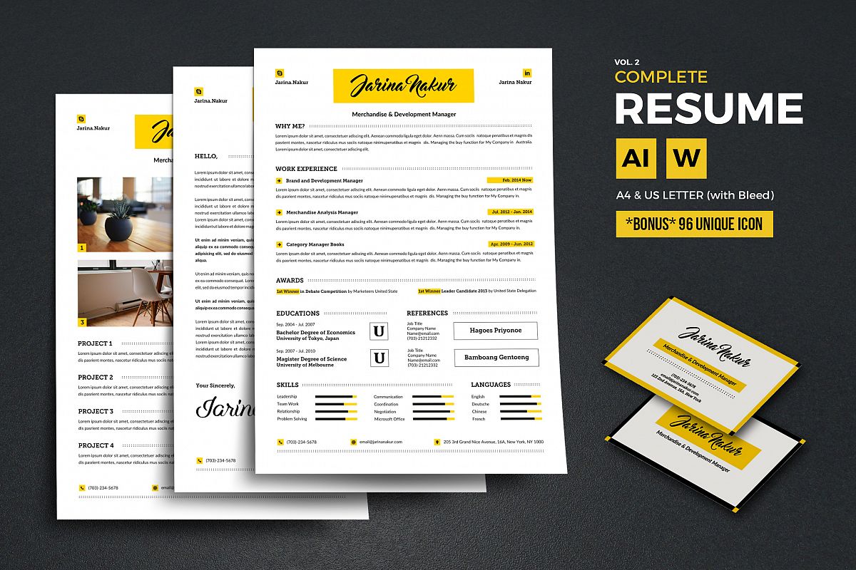 Resume example image 1