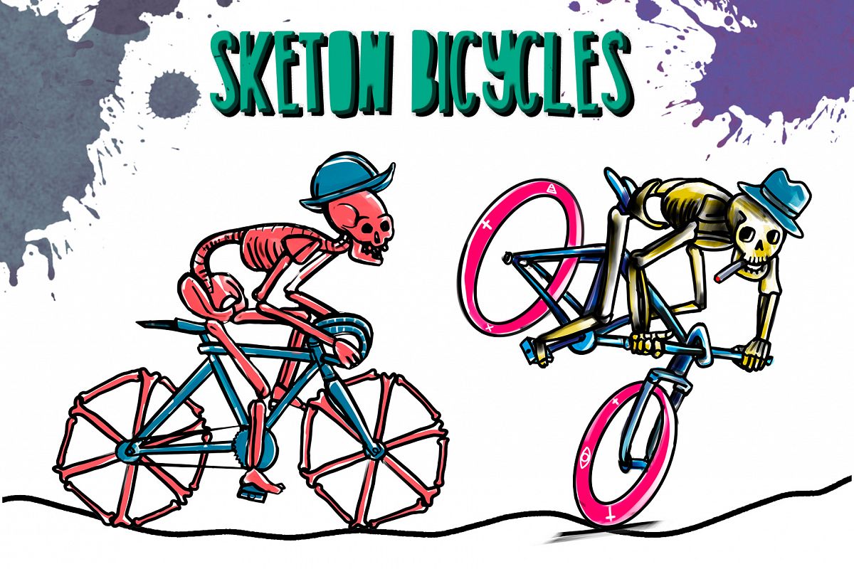 SKELETON BICYCLES example image 1