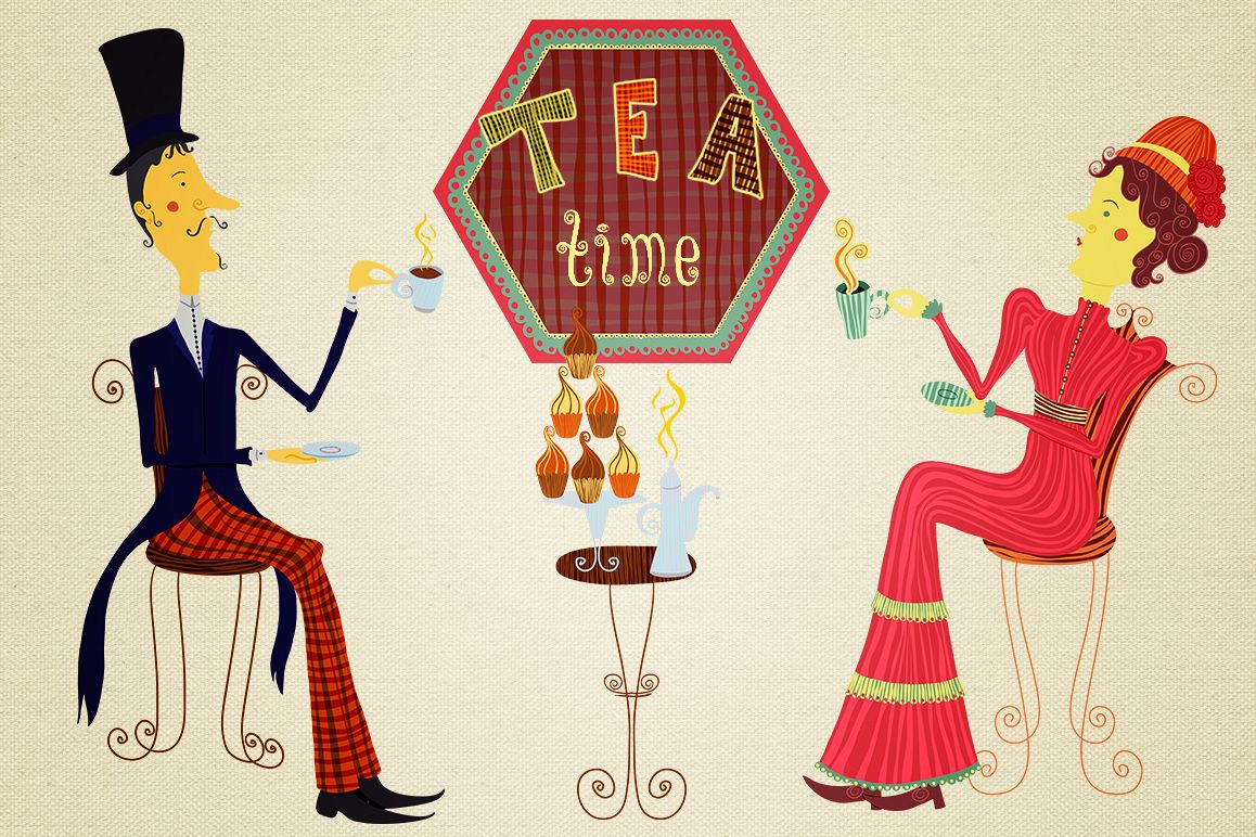 Tea time and sweet home collection example image 1