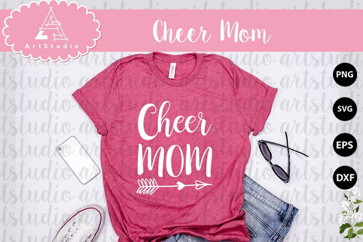Cheer Mom INSTANT DOWNLOAD! example image 1