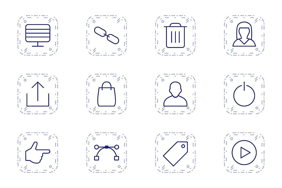 Set Of Multimedia Icons example image 1
