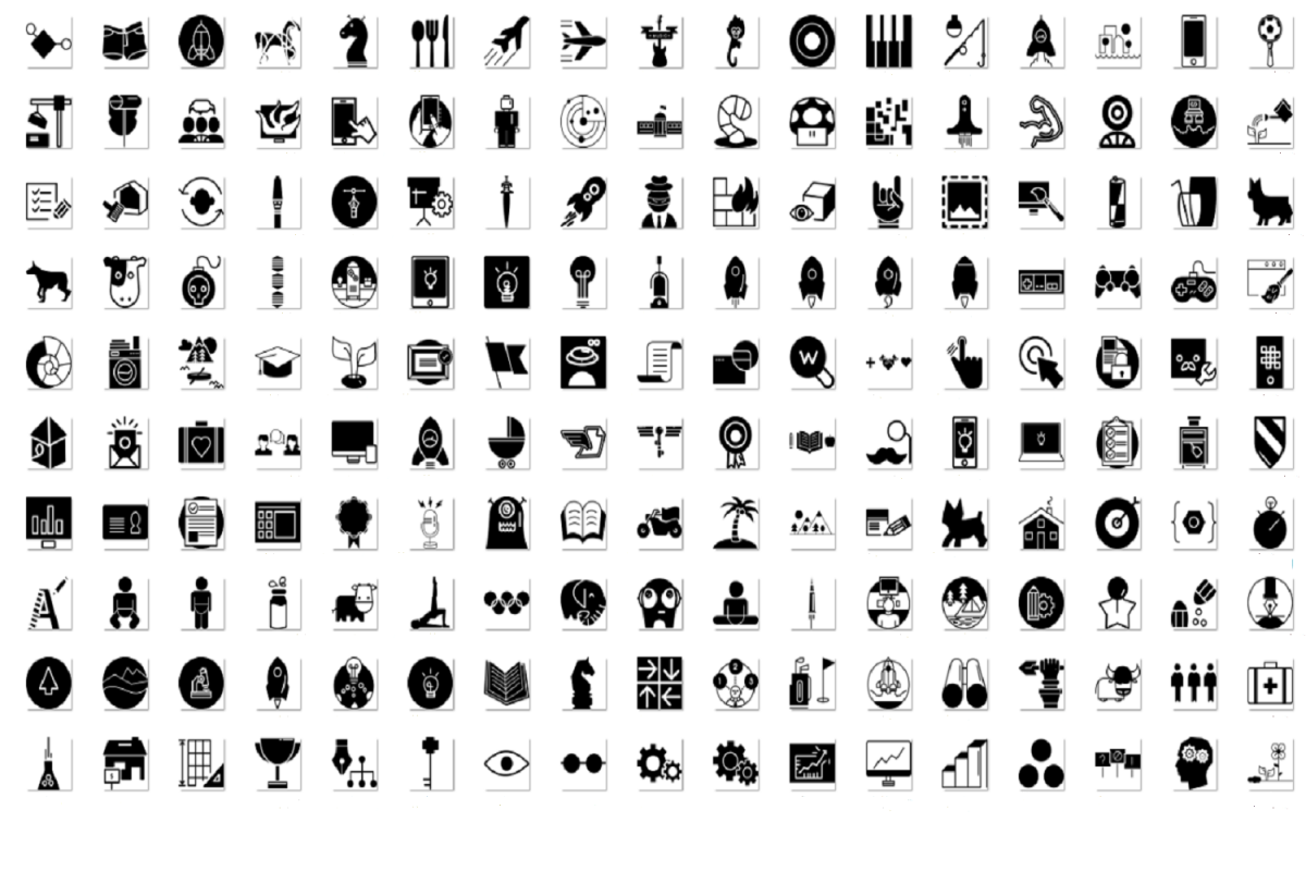 Several example image 1
