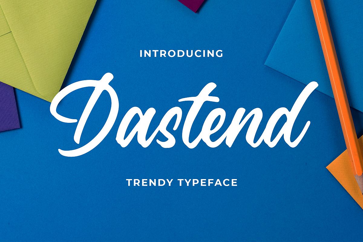 Dastend - Trendy Script Typeface example image 1