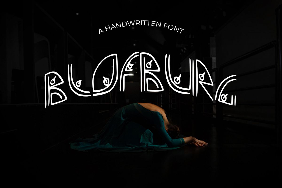 Blofburg Font example image 1