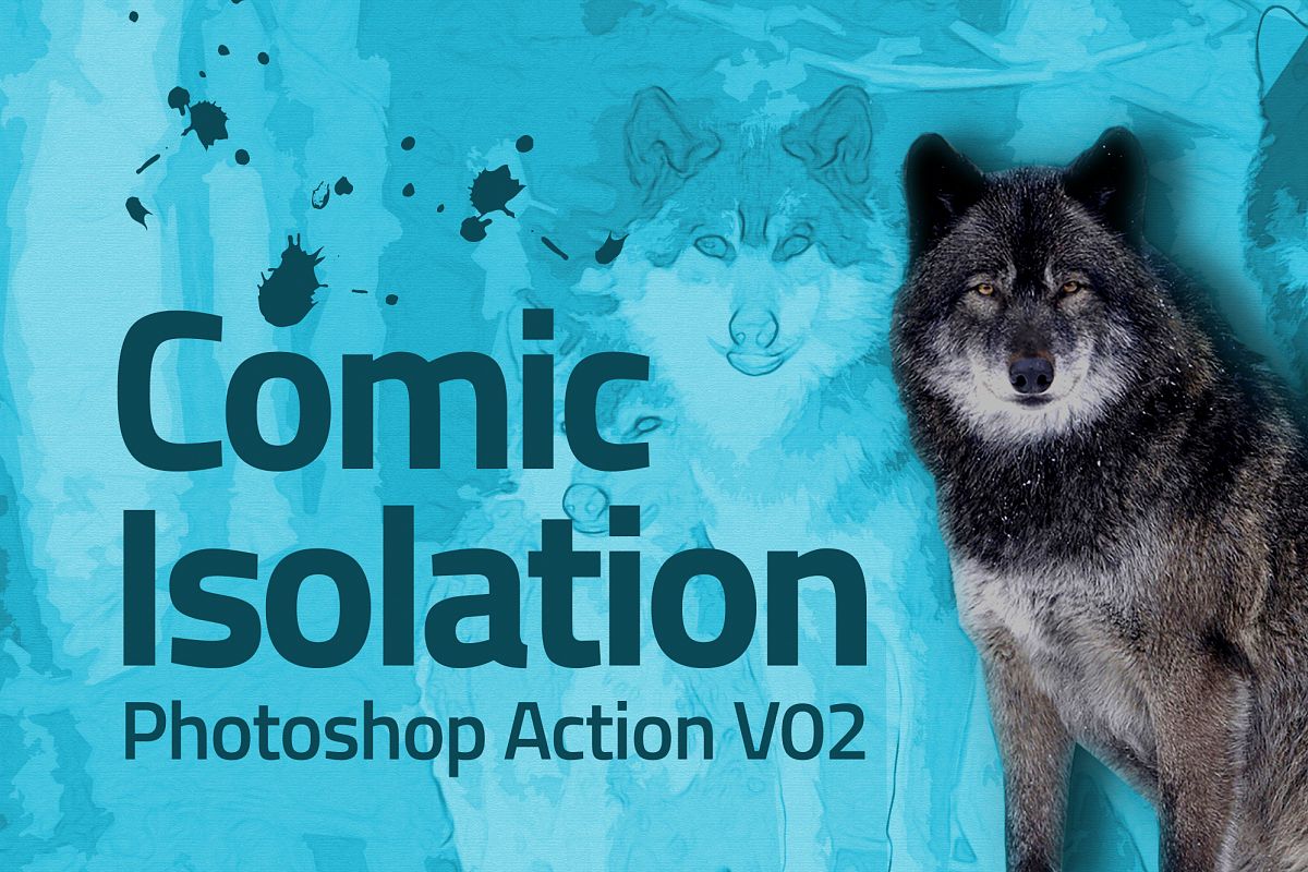Comic Draw Isolation Effect example image 1