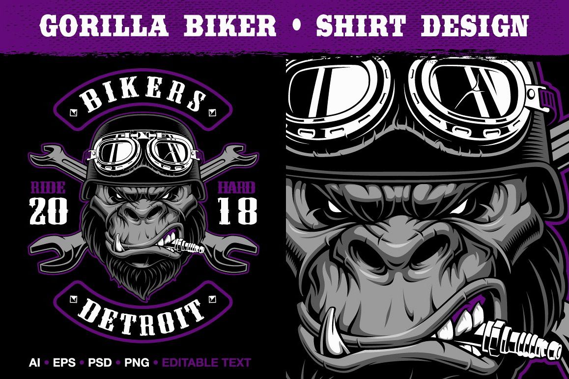 Gorilla Biker example image 1