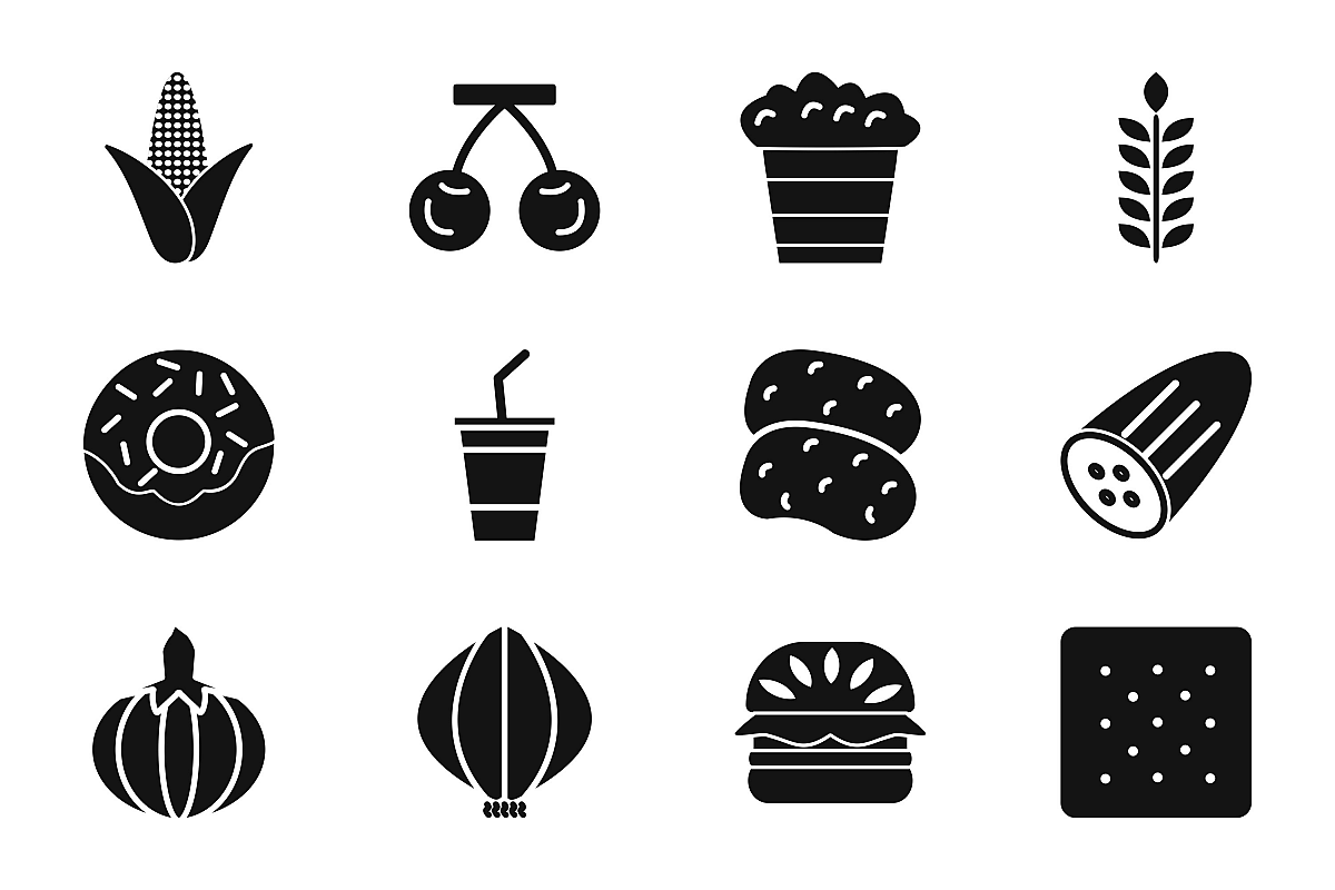 Set Of Food Icons example image 1
