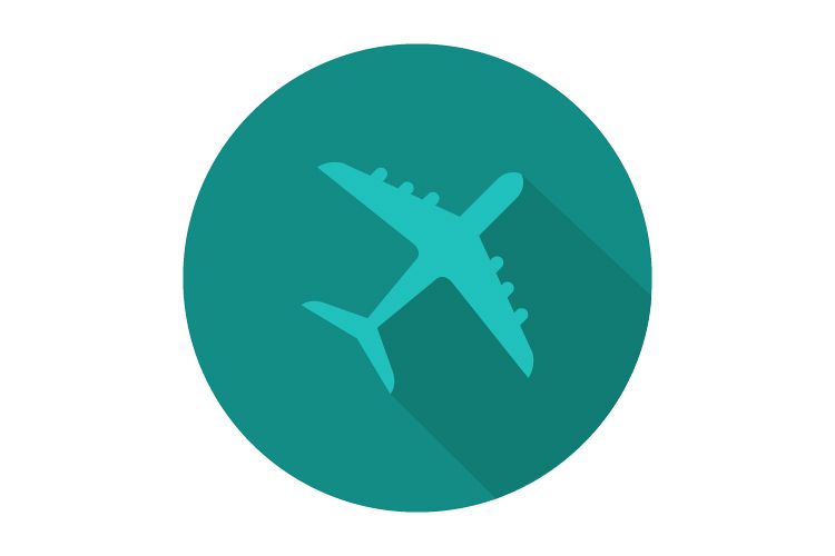 Plane icon example image 1
