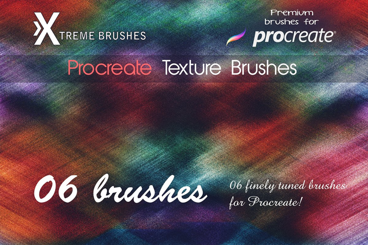 Procreate Texture Brushes example image 1