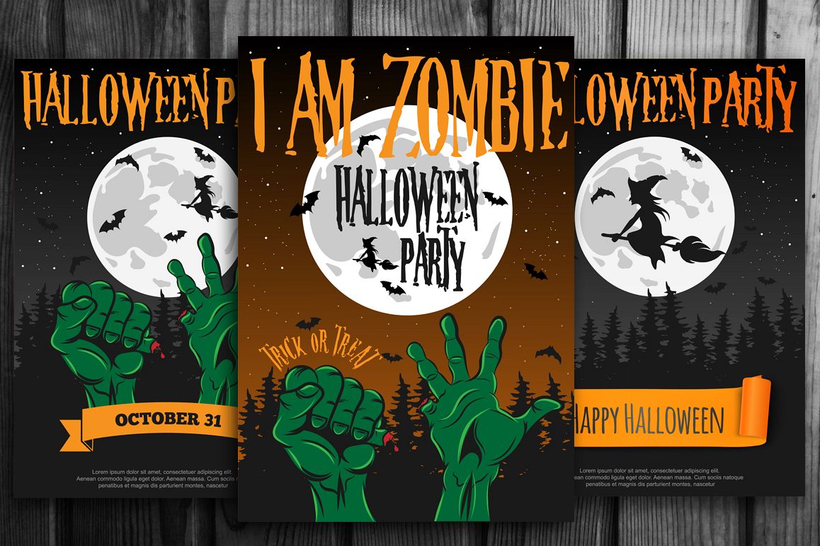 Halloween Party Poster example image 1