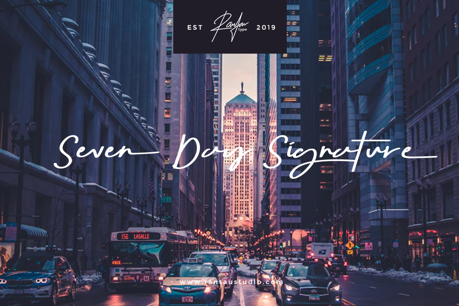 Seven Day Signature example image 1
