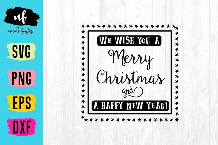 Merry Christmas SVG example image 1