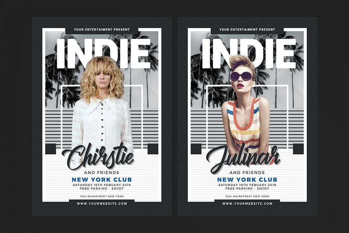 Indie Music Flyer example image 1