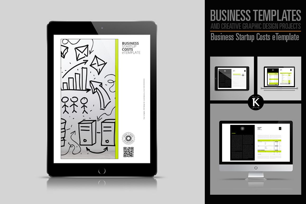 Business Startup Costs eTemplate example image 1