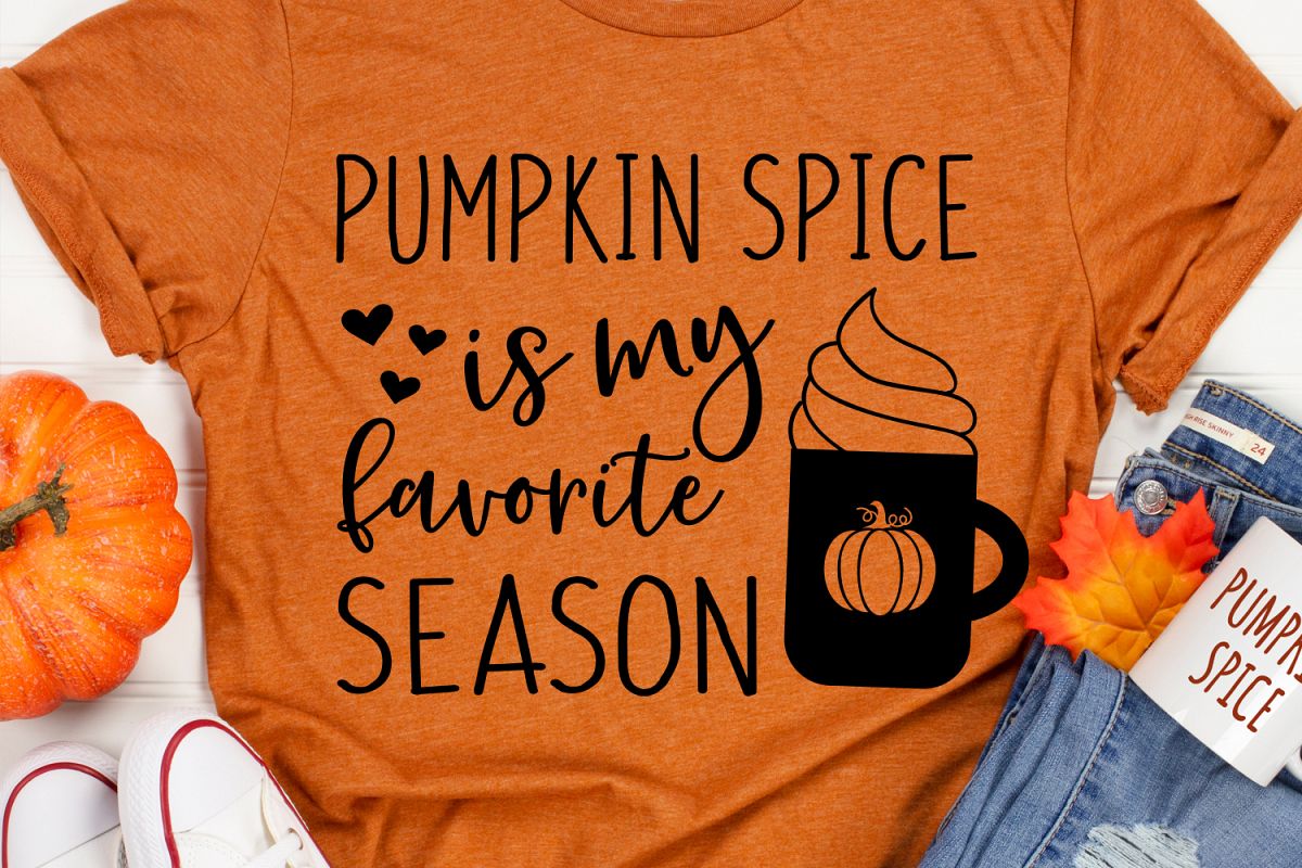 Pumpkin Spice is My Favorite Season Svg, Fall Svg, Lattes example image 1