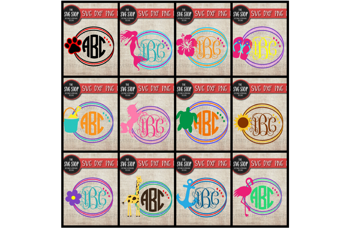 Download Monogram Frames Bundle