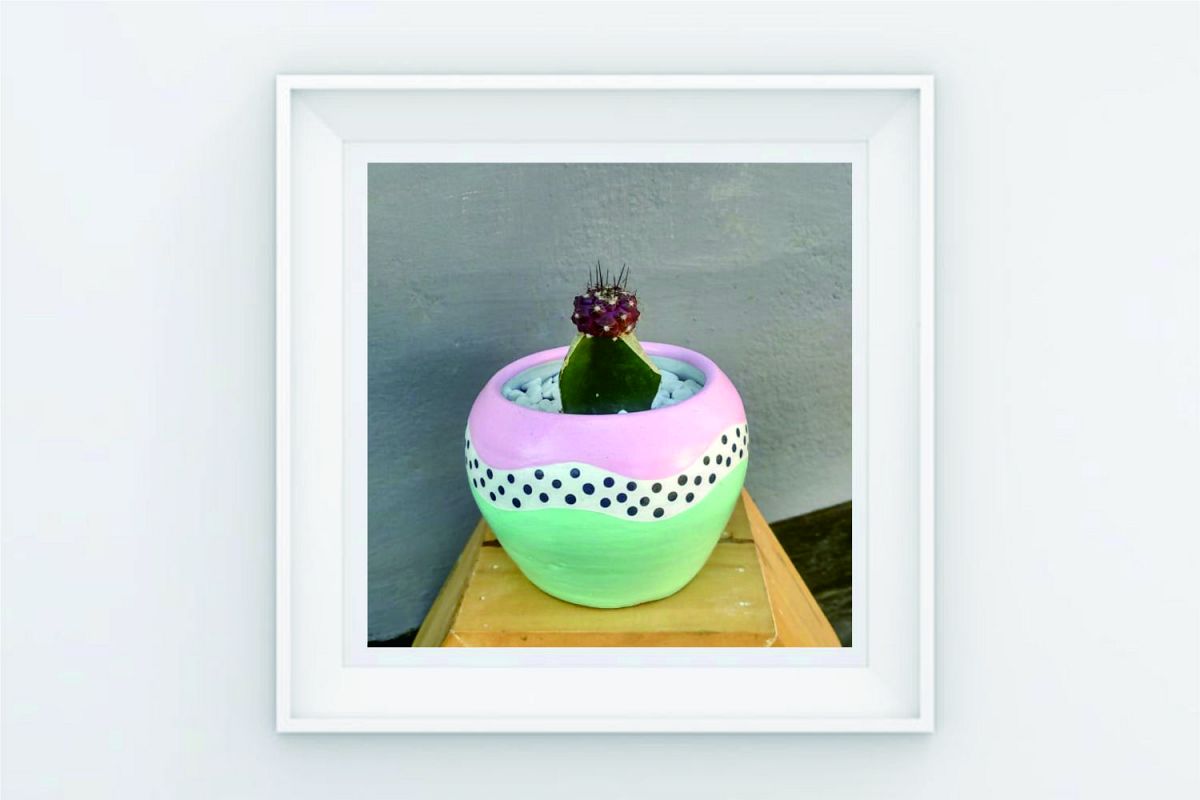 FRAME POSTER A ROUND CASTUS ROUND HAND example image 1
