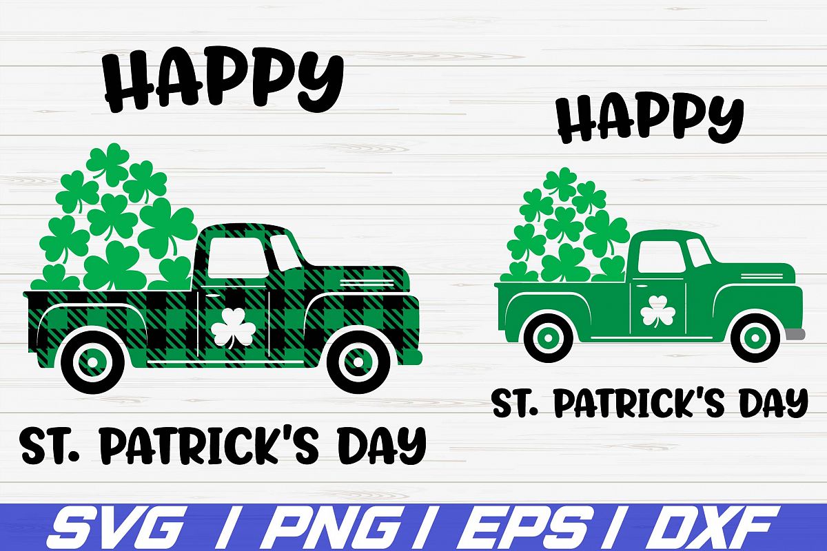 Happy St. Patricks Day SVG / St Patricks Day SVG / Cricut example image 1