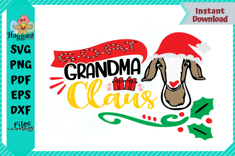 G.O.A.T Grandma Claus example image 1