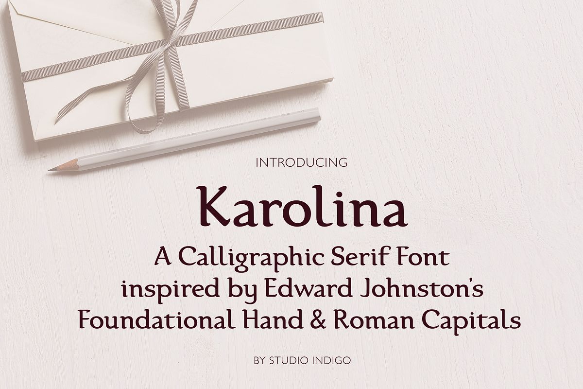 Karolina Serif Font example image 1