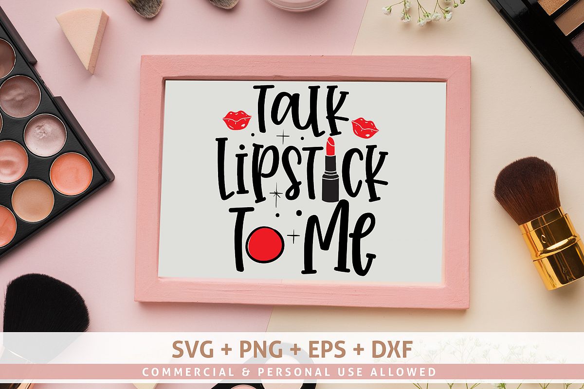 Talk Lashes To Me SVG example image 1