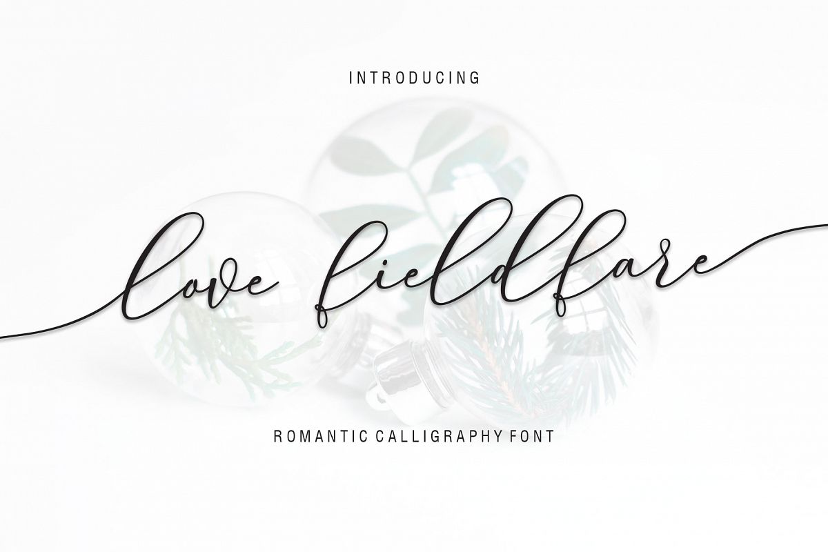 Love Fieldfare Script example image 1