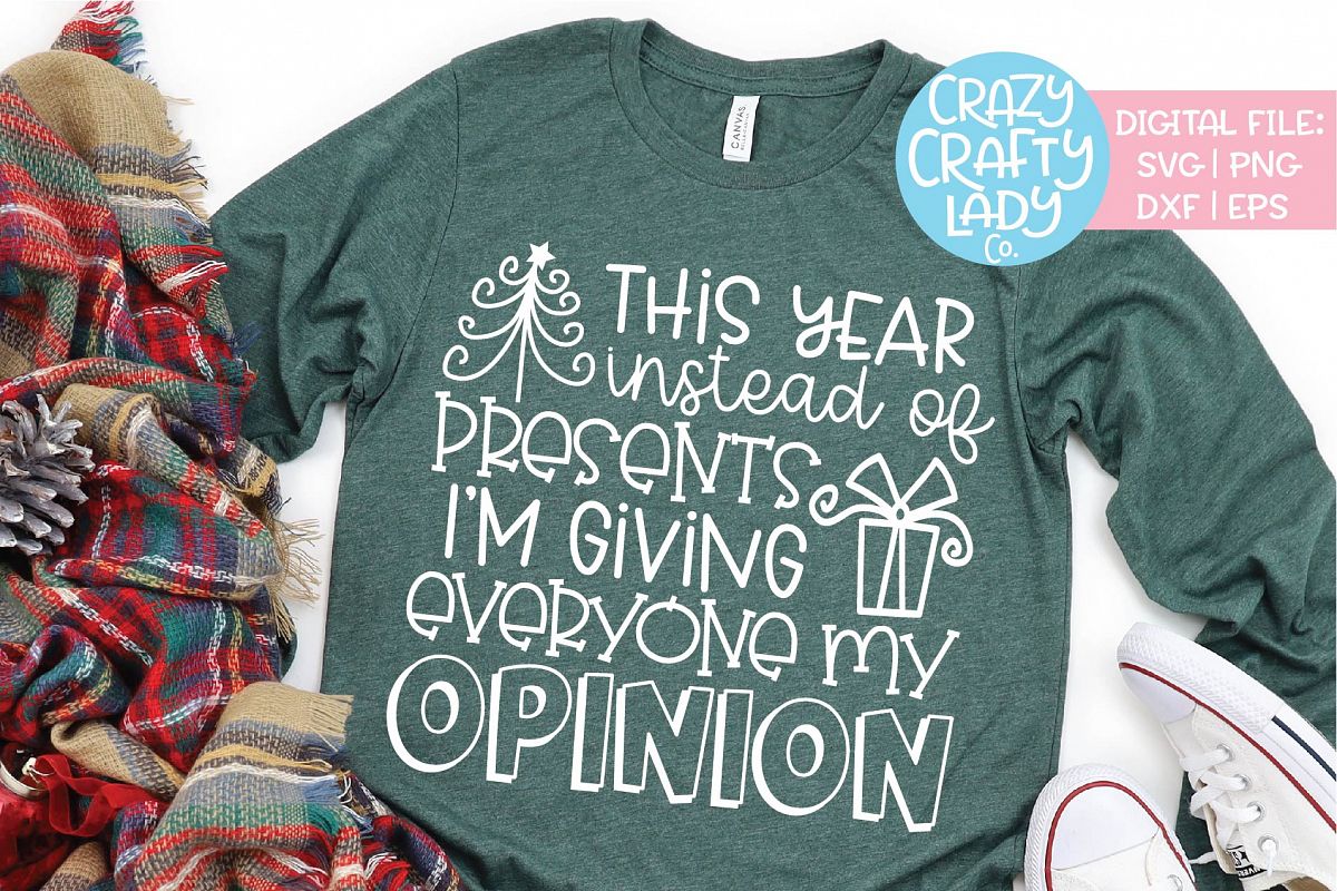 This Year Instead of Presents SVG DXF EPS PNG Cut File example image 1