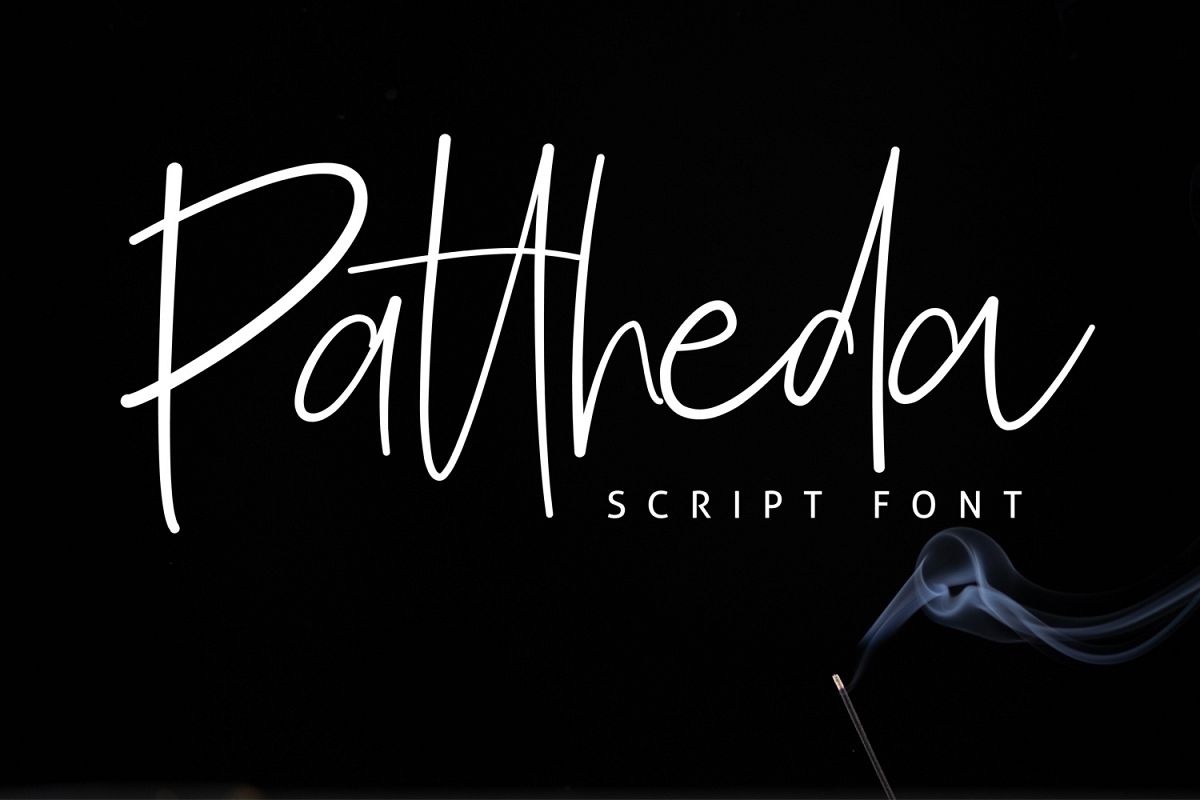 Pattheda Script example image 1