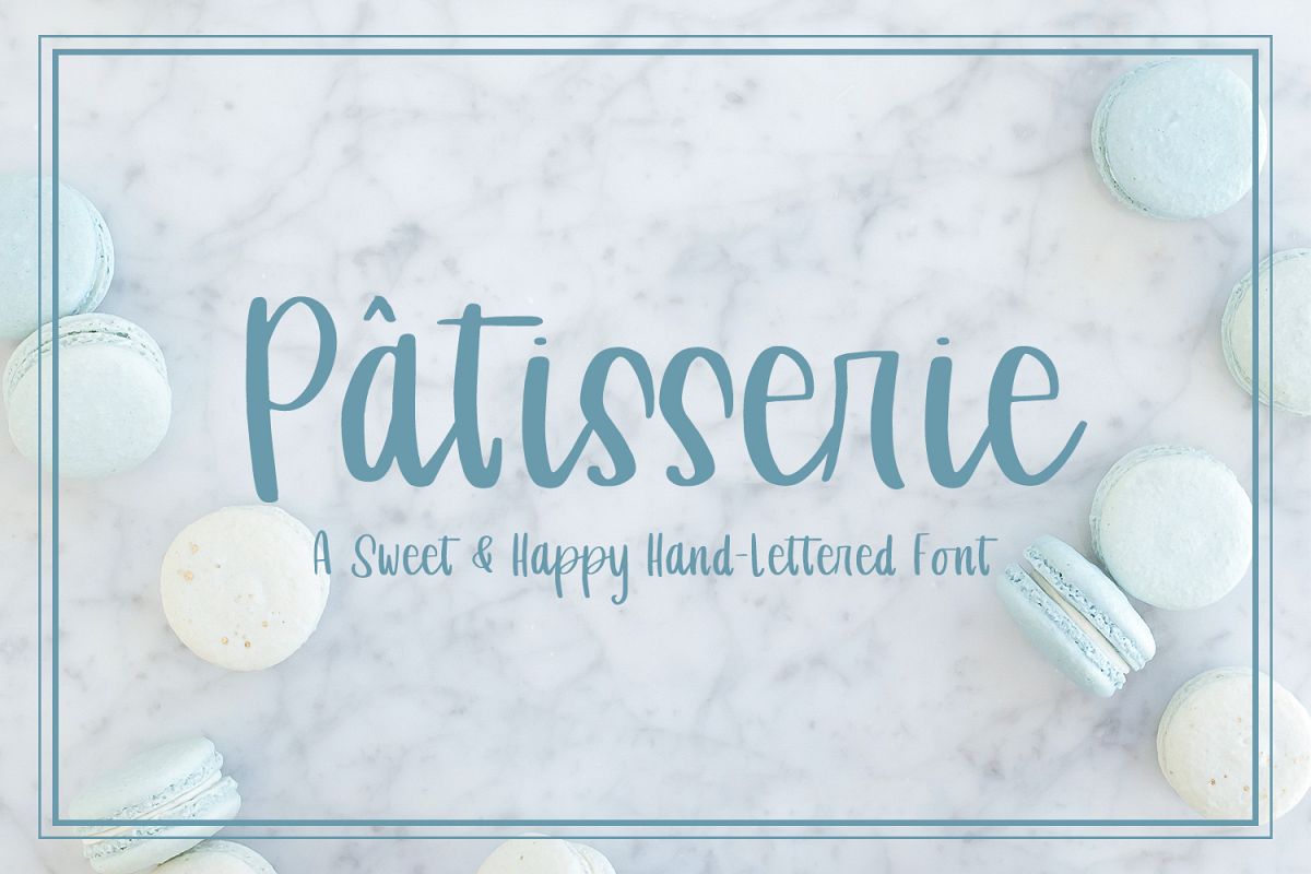 Patisserie Script example image 1