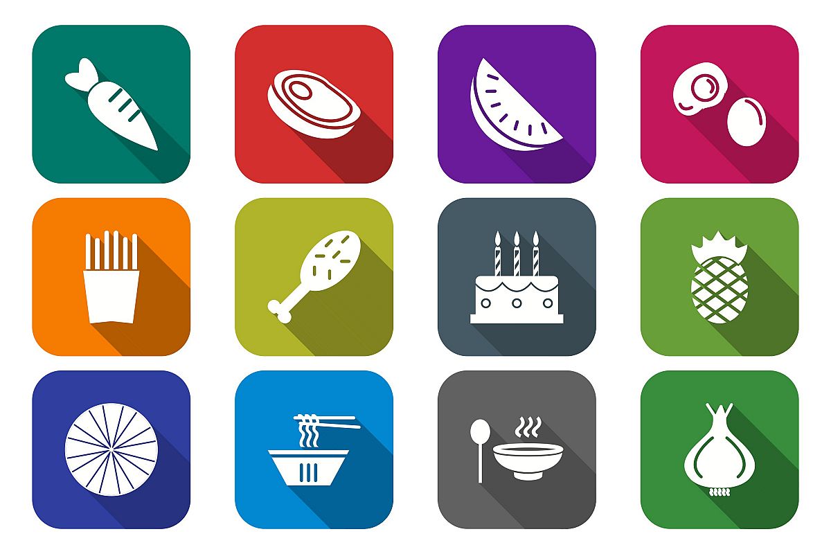Set Of Food Icons example image 1
