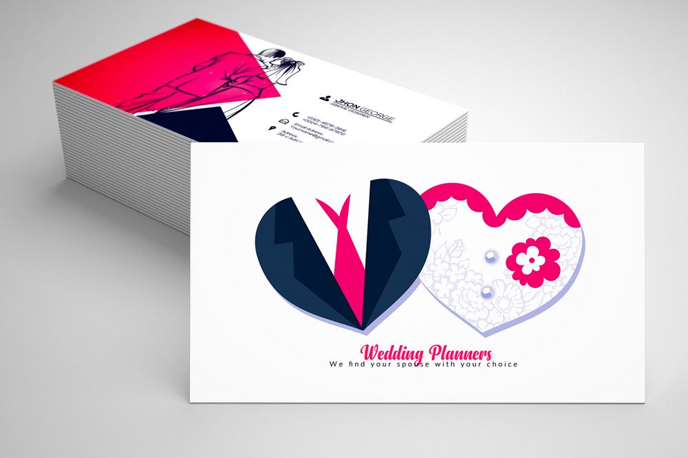 Wedding Planner's Business Card example image 1