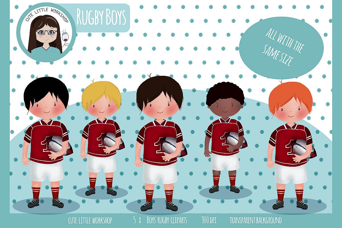 Rugby boys example image 1