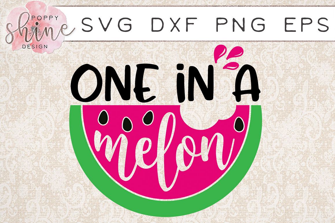 Download One In A Melon SVG PNG EPS DXF Cutting Files