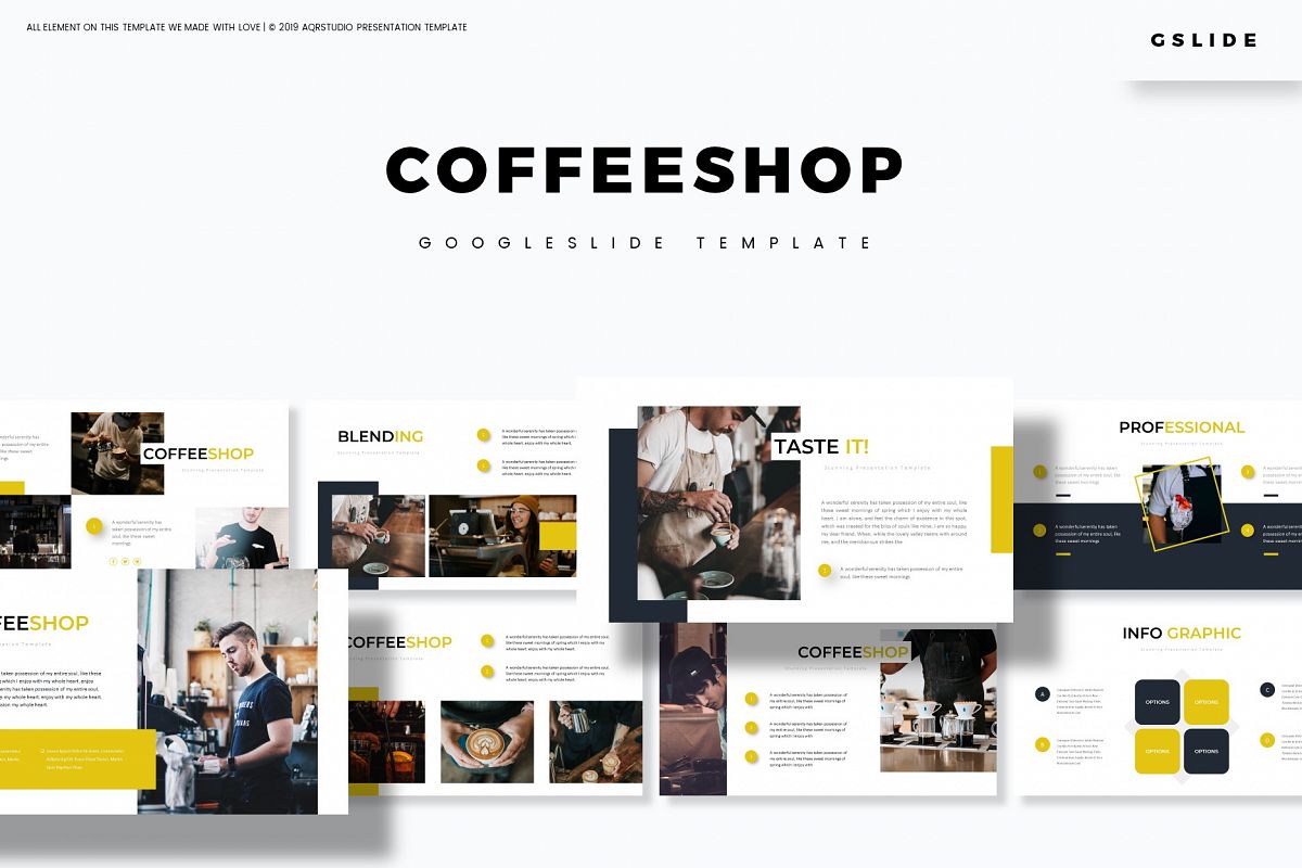 Coffee Shop - Google Slides Template