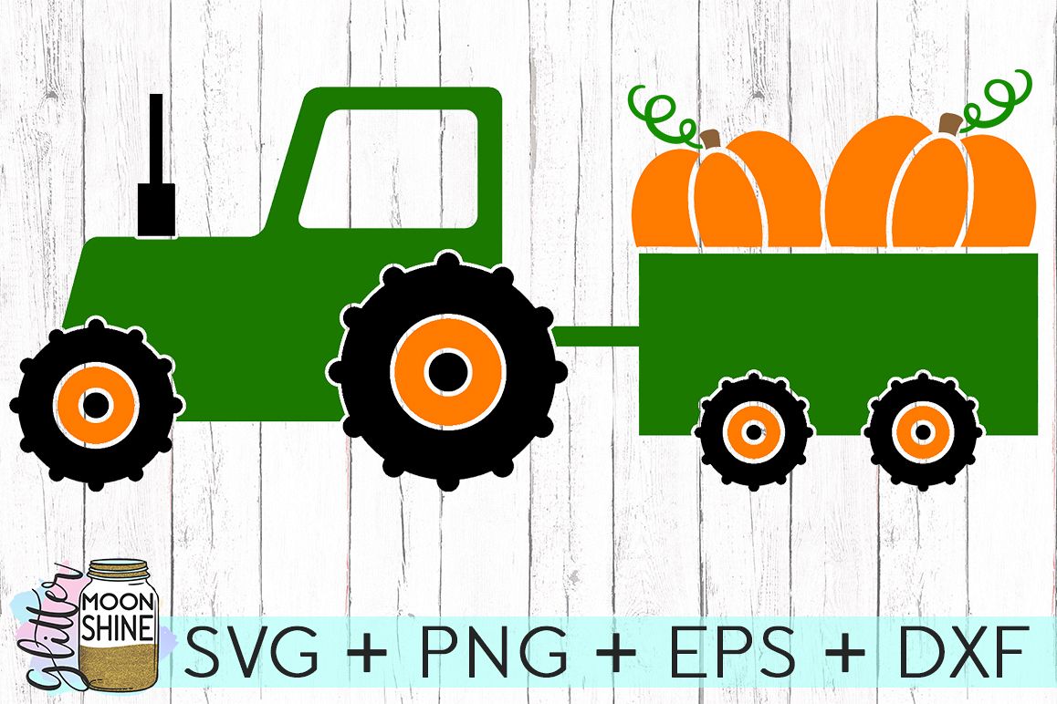 Download Fall Tractor SVG DXF PNG EPS Cutting Files (35208) | SVGs | Design Bundles