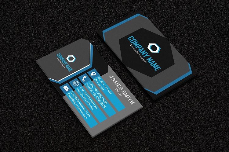 Modern Business Card example image 1