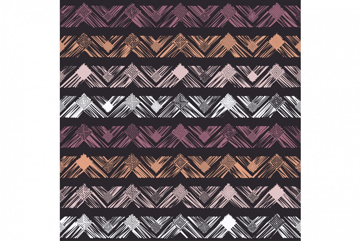 Ethnic boho seamless pattern. Print. Repeating background. Cloth design, wallpaper. example image 1